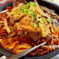 Sichuan Boiled Pork Blood & Beef Stomach (Spicy) 香辣毛血旺