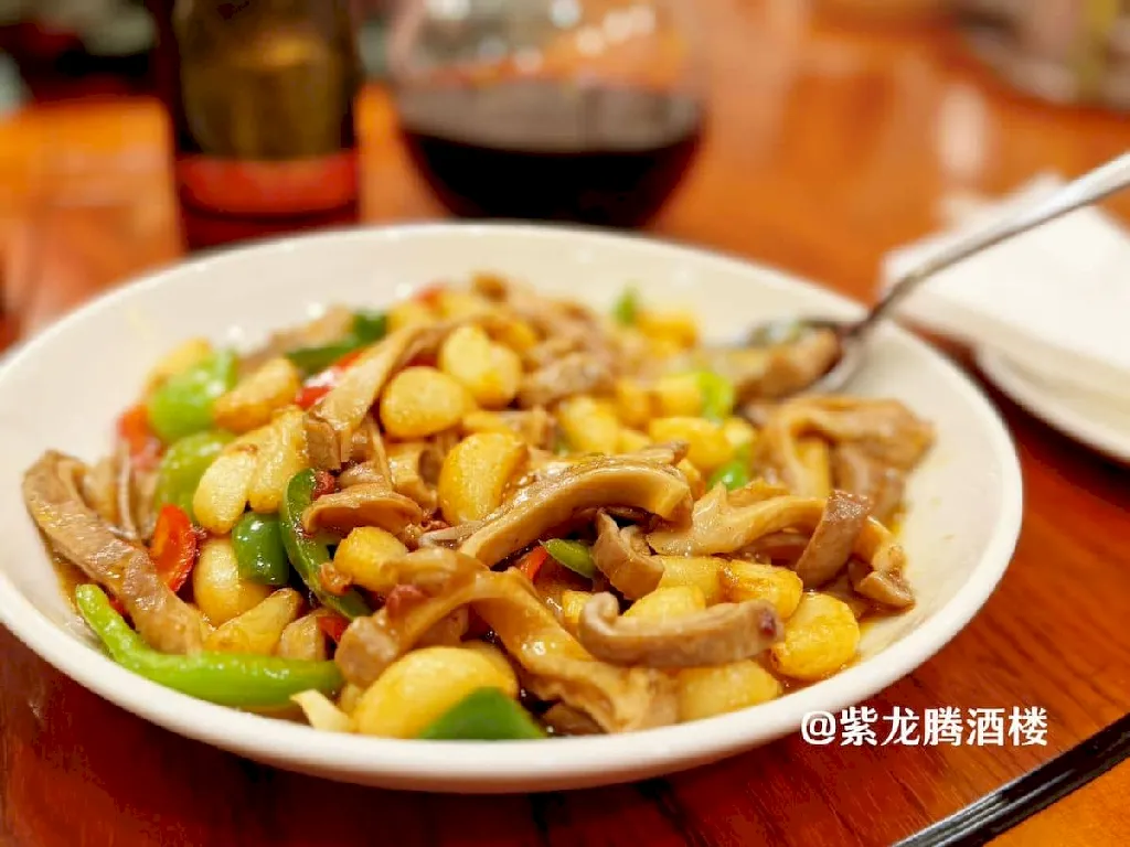 Sliced-Garlic-Pork-Belly-大蒜肚丝