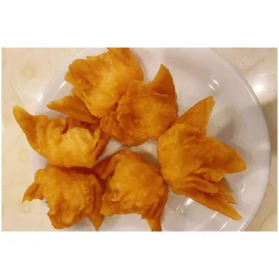 Deep Fried Shrimp Dumpling / 沙律明虾饺 at Dragon Emperor – Saskatoon Chinese Restaurant