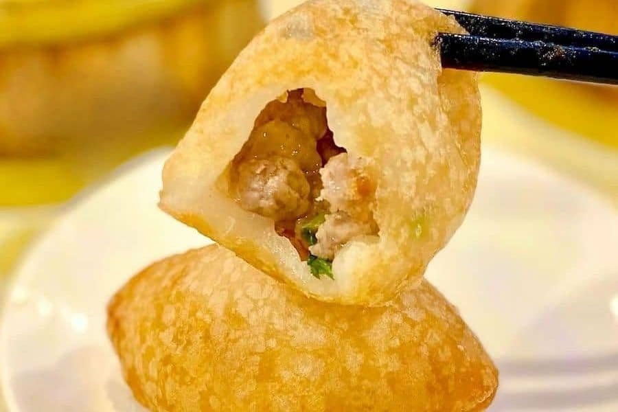 Deep Fried Stuffed Pork Dumpling Saskatoon - Dragon Emperor Dim Sum Restaurant