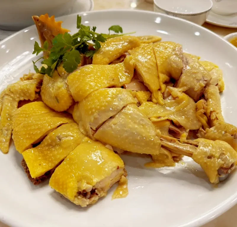 Poached Chicken in Spicy Sauce Saskatoon | Dragon Emperor