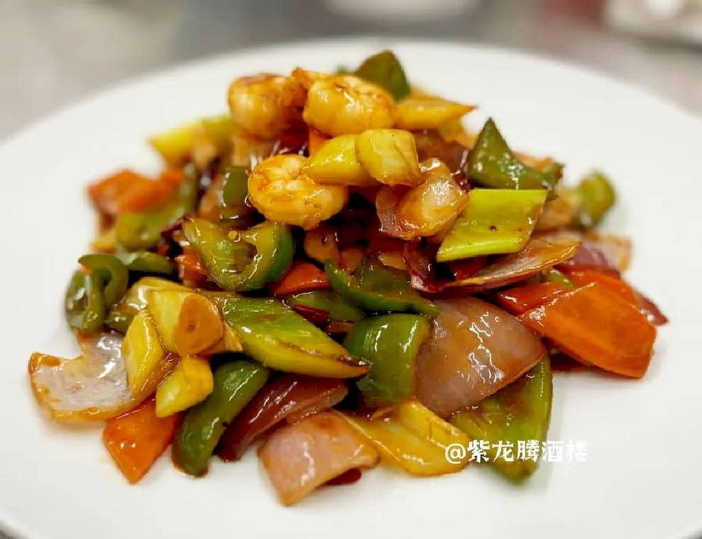 Sichuan Kung Pao Shrimp Saskatoon - Dragon Emperor Dim Sum Restaurant