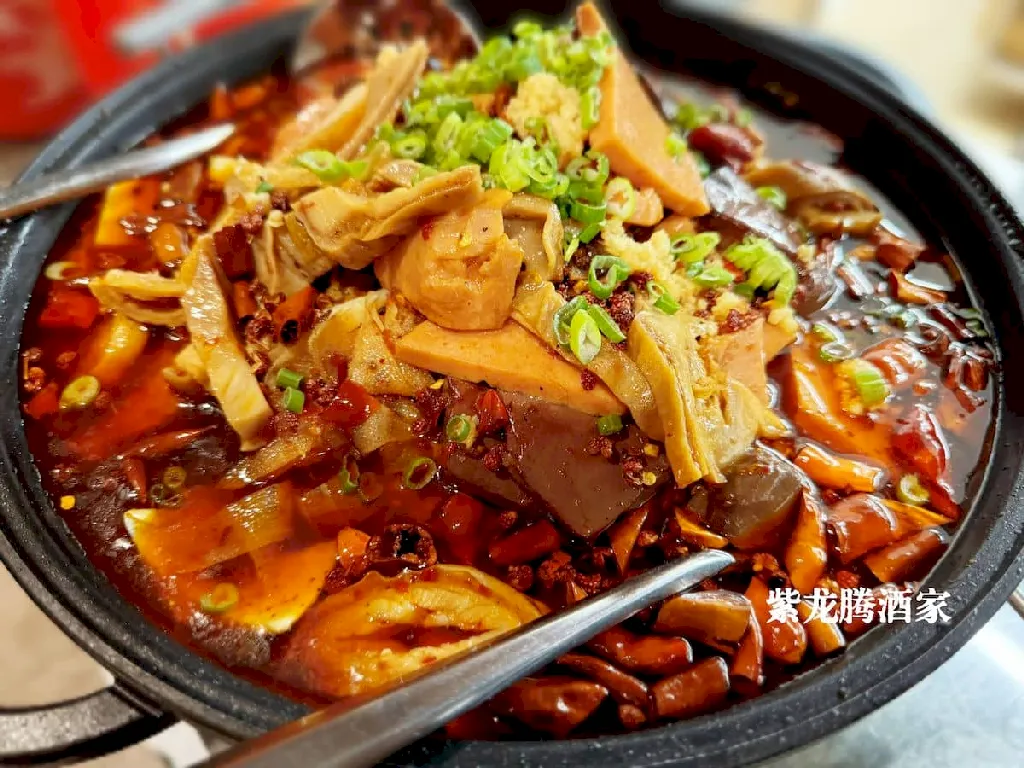 Sichuan Pork Blood Stomach Saskatoon - Dragon Emperor Dim Sum Restaurant