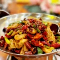 Spicy Dry Pot Pork Intestines Saskatoon - Dragon Emperor Dim Sum Restaurant
