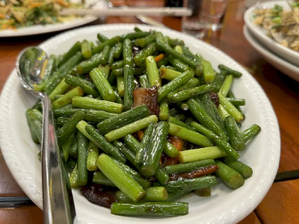 Stir-Fried Cured Pork Saskatoon - Dragon Emperor Dim Sum Restaurant